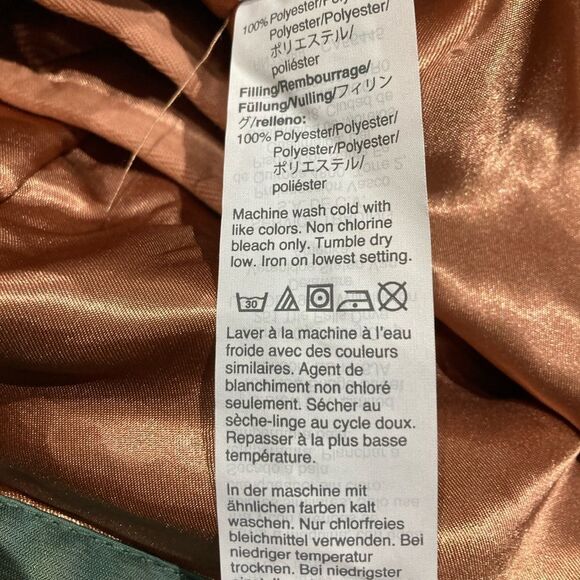 NWT JCrew Primaloft Satin Nylon Parker Jacket Coat - Picture 8 of 9